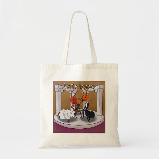 Antelope Funny Ants Rick London Comic Tote Bag (Voorkant)