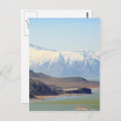 Antelope Island op het Great Salt Lake Briefkaart (Voorkant / Achterkant)