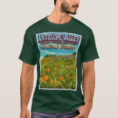 ANTELOPE VALLEY - CALIFORNIA US - SPRING POPPIES T-SHIRT (Voorkant)