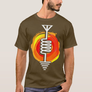 Antenna Schematic Ham Radio Ground Amateur T-shirt