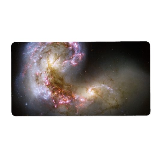Antennae Galaxies Etiket (Voorkant)