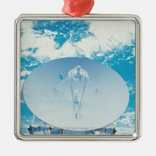 Antenne in de ruimte metalen ornament