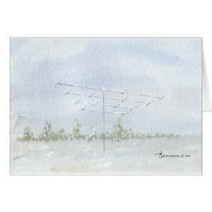 Antenne par radio amateur en hiver