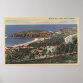 antenne van Emerald Bay Poster (Voorkant)