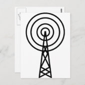 antenneantenne briefkaart (Voorkant / Achterkant)