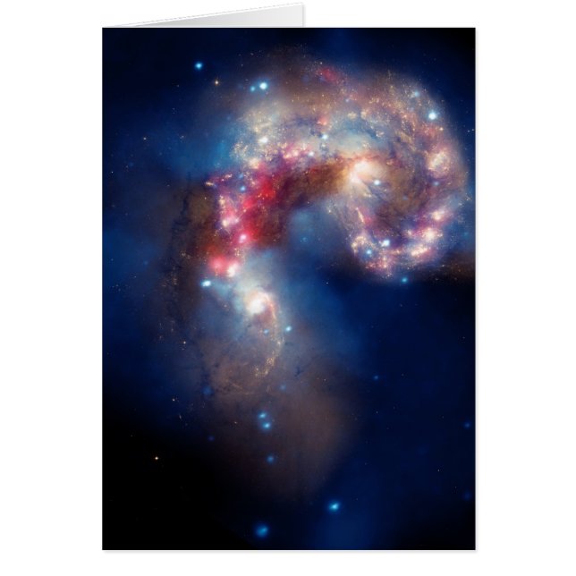Antennes Galaxies Colorée Composite (Devant)