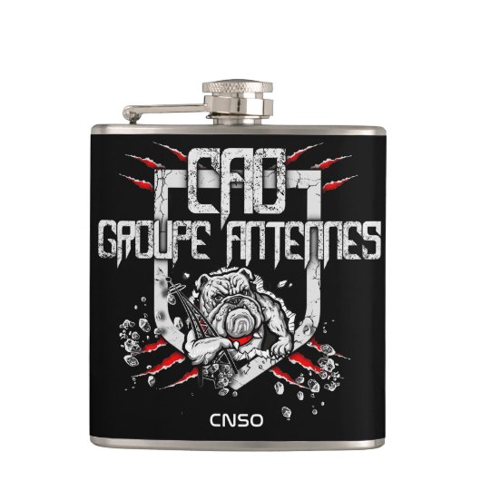 ANTENNSE FLASK HEUPFLES (Voorkant)