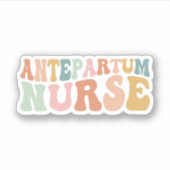 Antepartum zuritis, arbeid en levering Antepartum Sticker (Voorkant)