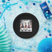 Antheels van NYC Mode mieren die aankomen uit Anth Papieren Bordje (Feest)