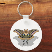 Antherae Polyphemus Sleutelhanger (Voorkant)