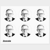 Anthony Albanese Ronde Sticker (Vel)