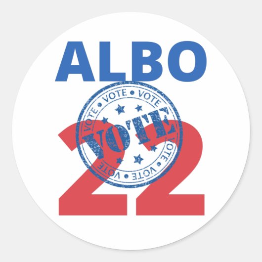 Anthony Albanese Stickers (Voorkant)