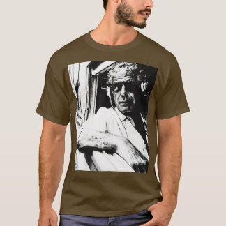 Anthony Bourdain Culinaire Rebel met een Oorzaak T-shirt