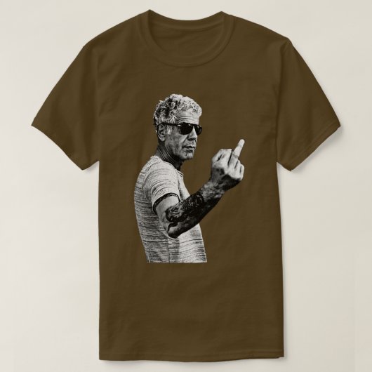 anthony bourdain Legendary Chef Crewneck S T-shirt (Design voorkant)