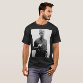 Anthony Bourdain middenvinger en drink bier C T-shirt (Voorkant volledig)