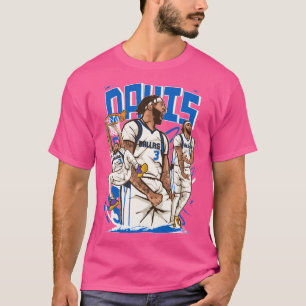 Anthony Davis Dallas Cartoon Actief T-shirt