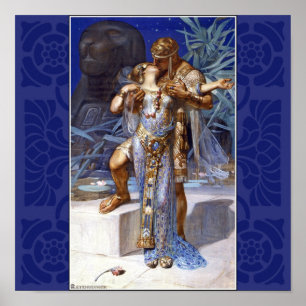 Anthony en Cleopatra Love Classic Poster
