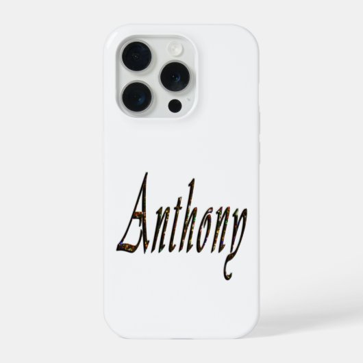 Anthony Est Le Nom, (Verso)