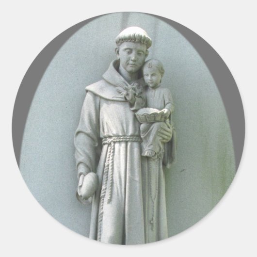 Anthony et Jésus ~ autocollant (Devant)