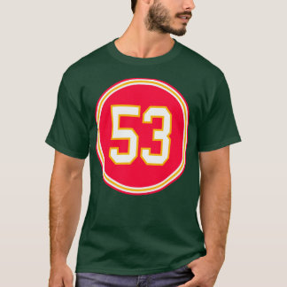 Anthony Hitchens Nummer 53 Jersey Kansas City Chie T-shirt