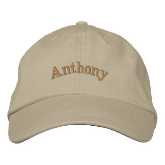"Anthony" Mannennaam in Borduurwerk, Geborduurde Pet