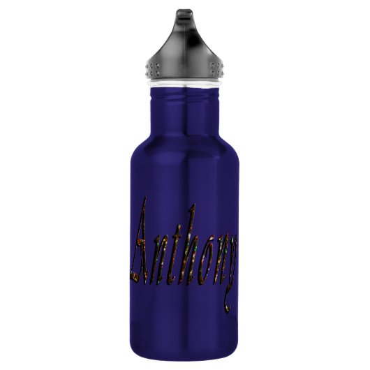 Anthony Name Logo, Waterfles (Rechts)