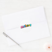 Anthony Ronde Sticker (Envelop)