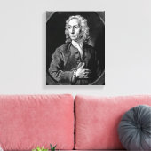 Anthony Sayer, gegraveerd door John Faber Jr Canvas Afdruk (Insitu (Woonkamer))