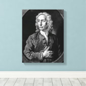 Anthony Sayer, gegraveerd door John Faber Jr Canvas Afdruk (Insitu (Houten vloer))