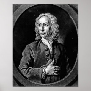 Anthony Sayer, gegraveerd door John Faber Jr Poster