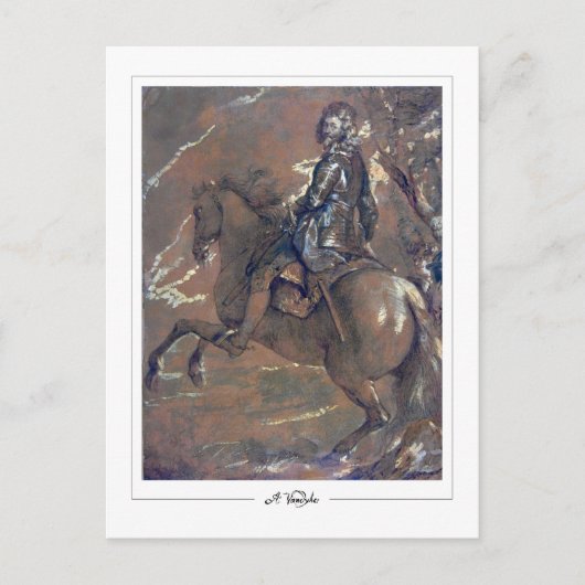 Anthony van Dyck #136 - Carte postale d'art fin (Devant)