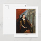 Anthony van Dyck #169 - Carte postale d'art fin (Devant / Derrière)