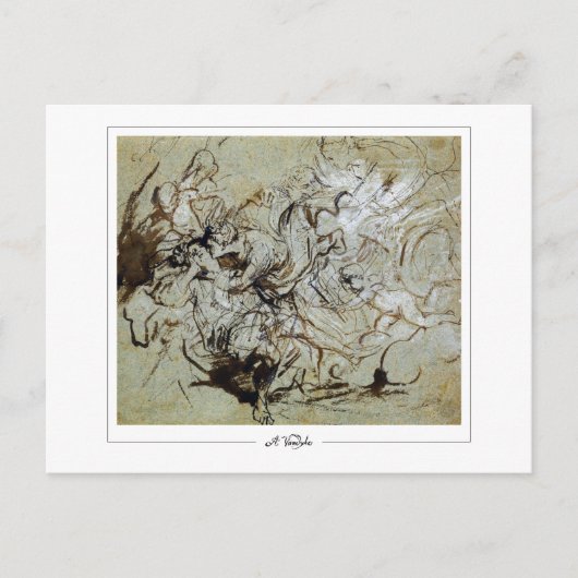 Anthony van Dyck #17 - Carte postale d'art fin (Devant)