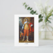 Anthony van Dyck #250 - Carte postale d'art fin (Debout devant)