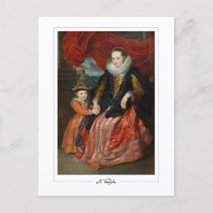 Anthony van Dyck #333 - Carte postale Art