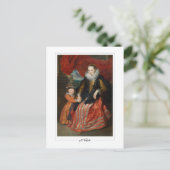 Anthony van Dyck #333 - Carte postale d'art fin (Debout devant)