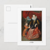 Anthony van Dyck #333 - Carte postale d'art fin (Devant / Derrière)