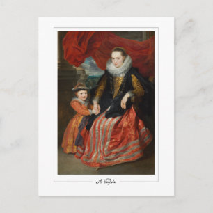 Anthony van Dyck #333 - Carte postale d'art fin