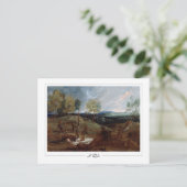 Anthony van Dyck #37 - Carte postale d'art fin (Debout devant)