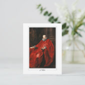 Anthony van Dyck #38 - Carte postale d'art fin (Debout devant)