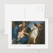Anthony van Dyck #449 - Kunstkaart Briefkaart (Voorkant / Achterkant)