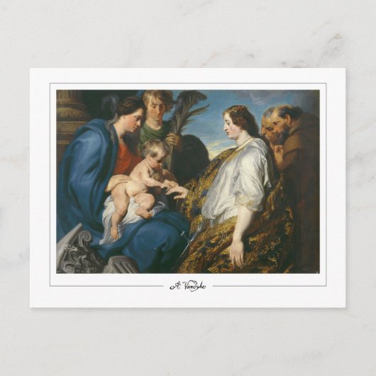 Anthony van Dyck #449 - Kunstkaart Briefkaart (Voorkant)