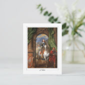 Anthony van Dyck #46 - Carte postale d'art fin (Debout devant)