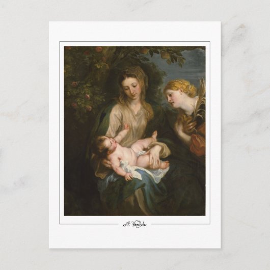 Anthony van Dyck #526 - Carte postale d'art fin (Devant)