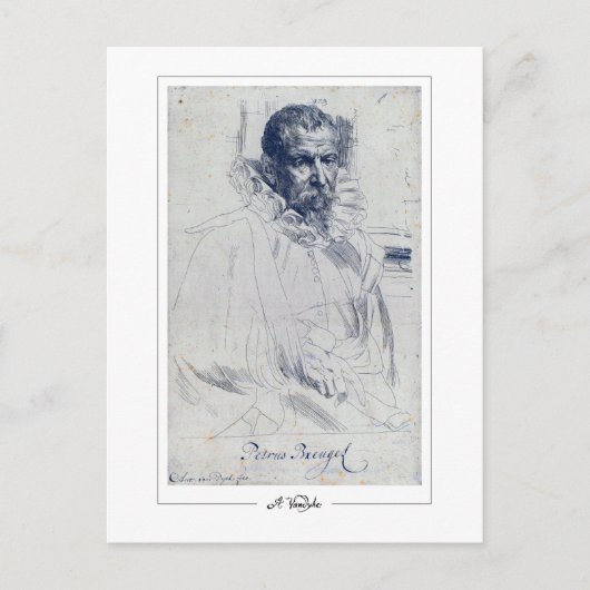 Anthony van Dyck #52 - Carte postale d'art fin (Devant)