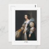 Anthony van Dyck #542 - Carte postale Art (Devant / Derrière)