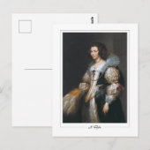Anthony van Dyck #542 - Carte postale d'art fin (Devant / Derrière)