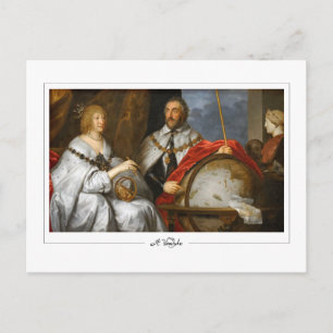 Anthony van Dyck #583 - Carte postale d'art fin