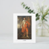 Anthony van Dyck #596 - Carte postale d'art fin (Debout devant)