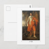 Anthony van Dyck #596 - Carte postale d'art fin (Devant / Derrière)